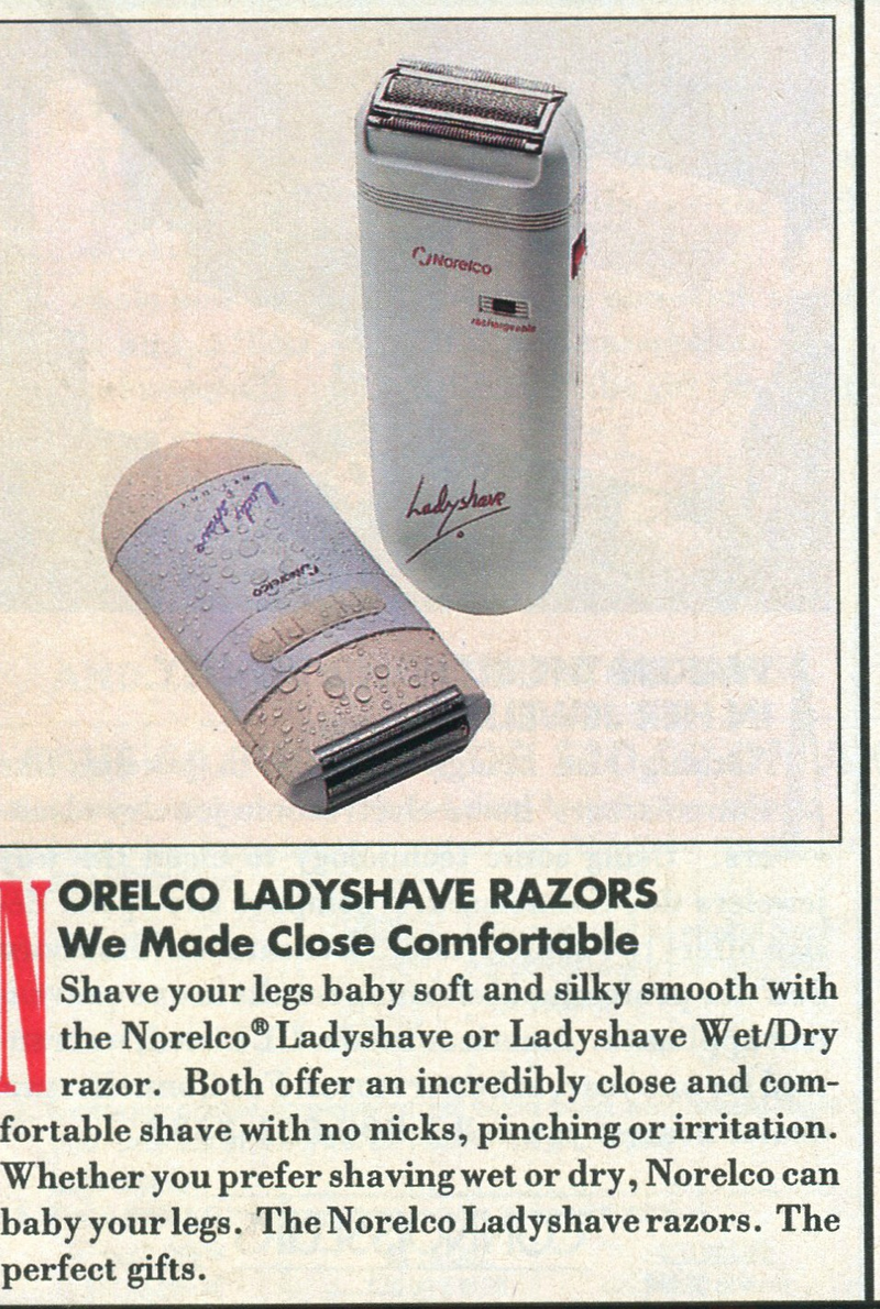 Illustration for article titled 12 Days of Christmas Presents Past:Â An Uninspired Grab-Bag That Includes 'Ladyshave Razors'